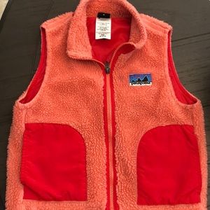 Kids Patagonia zip up vest XS ( 5-6)